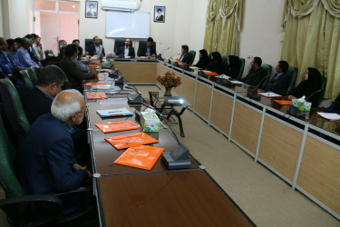 بررسی عملکرد شبکه بهداشت و درمان شهرستان زهک با حضور سرپرست دانشگاه